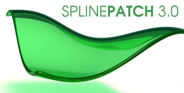 C4D样条线生成曲面插件 SplinePatch V3.0.4 For Cinema 4D R25/R26/2023-1