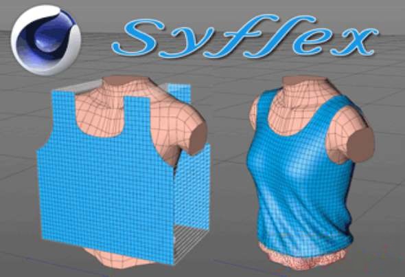 C4D布料模拟插件 Syflex for Cinema 4D 2023 Win破解版-1