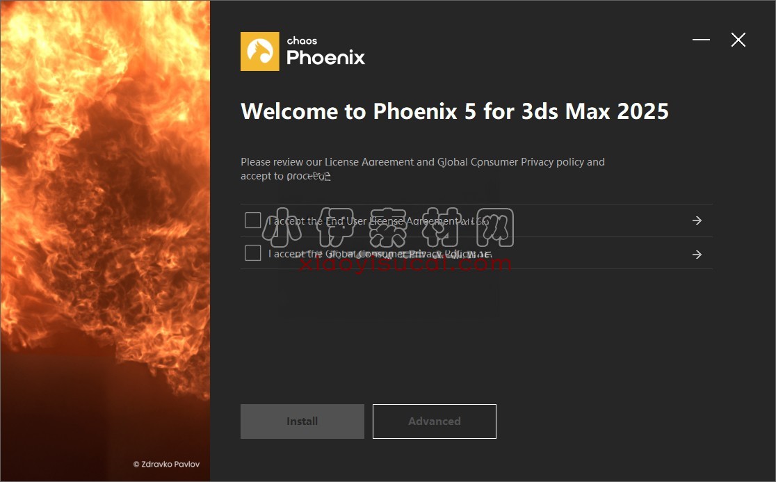 PhoenixFD流体动力学火凤凰插件Phoenix FD V5.23.00 for 3DS MAX 2018 – 2025-1